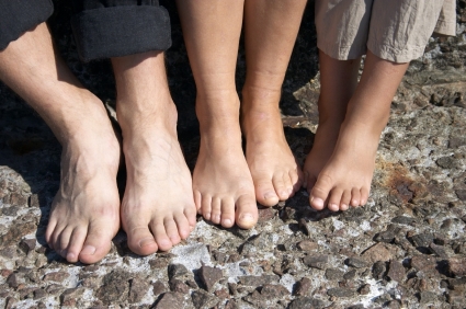 men and women foot size