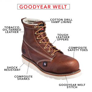 thorogood boot with goodyear welt