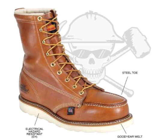 different types of steel toe boots