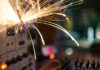 How FR Clothing Reduces Arc Flash Harm Flash fire on an electrical panel