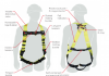 Safety Harness for High Elevation Jobs